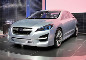 Subaru Impreza Concept en el Salón de los Ángeles