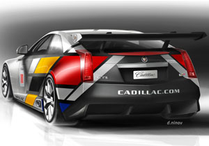 Cadillac regresa a las carreras con el CTS-V Coupé