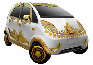Tata Nano Goldplus, un baño de oro para el auto más barato del mundo