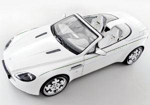 Aston Martin V8 Vantage Volante Blanc de Blancs, en honor al champán