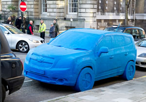 Chevrolet Orlando hecho de Play-Doh aparece en Londres