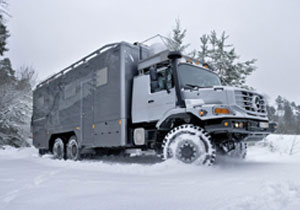 Mercedes Benz Zetros 6x6, un vehículo para expediciones