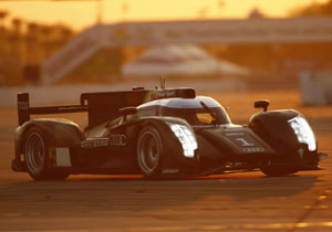 Audi R18 Evolution 2, calienta motores