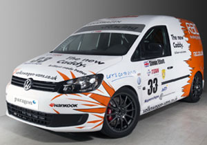 Volkswagen Caddy Racer, listo para competir