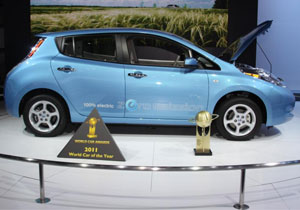 Nissan Leaf es el World Car of the Year 2011