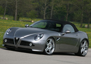 Novitec Alfa Romeo 8C Spider con 600 caballos de potencia.