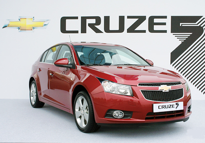 Chevrolet Cruze Hatchback: Imágenes exclusivas