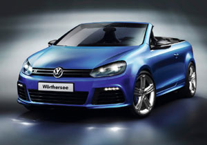 VW Golf R Cabriolet Concept debuta en Wörthersee 2011