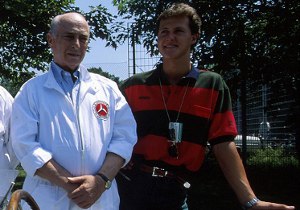Schumacher recordó a Fangio en sus 100 años