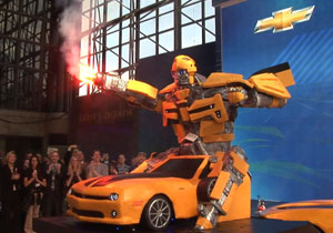 Pastel de Bumblebee, los Transformers llegan con buen sabor