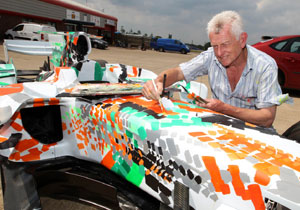 Force India y Dexter Brown hacen de un F1 una obra de arte