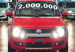 FIAT Panda segunda generación supera los 2 millones de vehículos producidos
