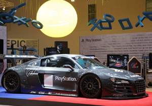 Simulador de carreras Audi R8 LMS de Sony PlayStation