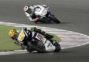 Valentino Rossi gana la carrera de Qatar de la Moto GP