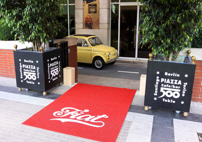 Café temático de Fiat abre sus puertas
