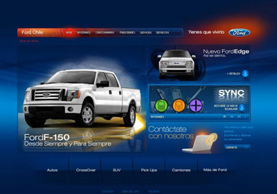 Ford Chile: Estrena nuevo sitio web