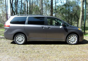 Toyota Sienna Limited 2011 a prueba