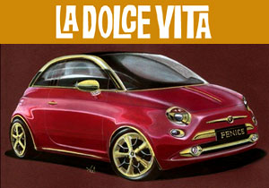 Fiat 500C Dolce Vita por Fenice Milano