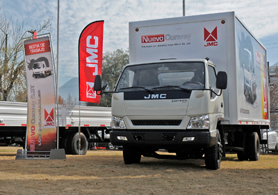 JMC: Estrena en Chile línea de camiones Convey