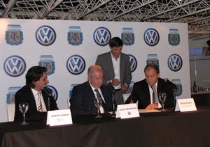 VW Argentina renovó su vínculo con la AFA