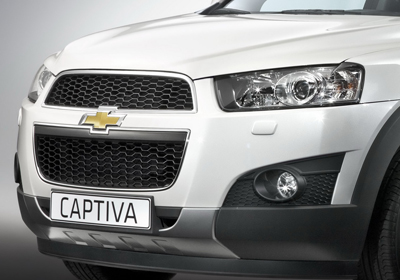Chevrolet Captiva 2011: Primeras fotografías