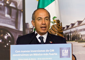 General Motors anuncia inversión de 540millones de dólares en México