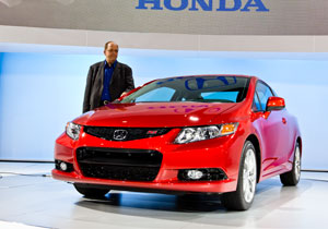 La gama del Honda Civic 2012 se da a conocer en Nueva York