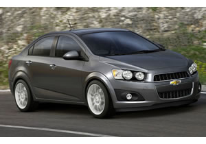 Chevrolet Aveo Sedán 2012, primeras imágenes