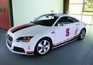 Audi Autonomous TTS, el auto que no necesita conductor