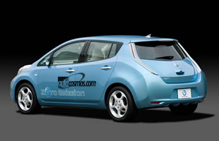 Nissan presenta su primer eléctrico llamado LEAF (Hoja)
