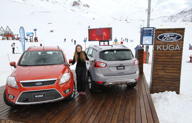 Ford Kuga y el ski extremo