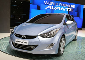 Hyundai Avante en el Salón de Busán