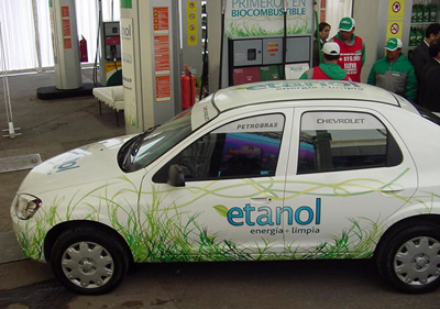 Chevrolet y Petrobras introducen el Biocombustible en Chile