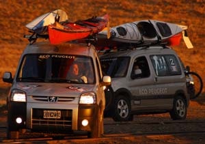 Eco Peugeot Patagonia 2010: un viaje de película