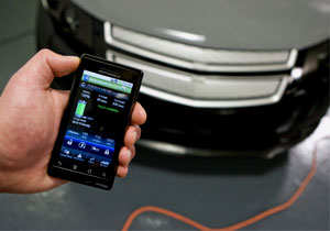 Chevrolet Volt presenta utilidades para los Smartphones