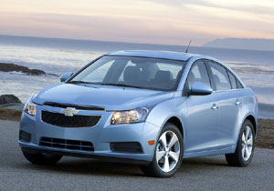 A revisión 154 mil Chevrolet Cruze 2011 en Estados Unidos y Canadá