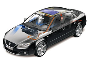 Cargadores solares para auto