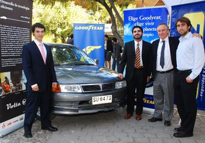 Goodyear apoya a jóvenes en proyecto de auto eléctrico