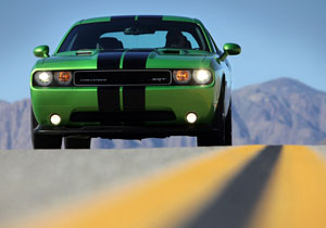 Dodge Challenger verde de envidia debuta en el Salón de Chicago