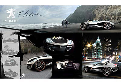 Flux Concept: 1er lugar del concurso de diseño Peugeot 2007