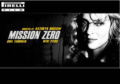 Uma Thurman en la Web con "MISSION ZERO", de Pirelli