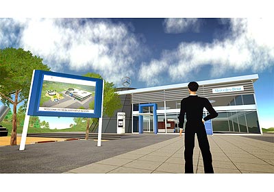 Mercedes-Benz abre sucursal en Second Life