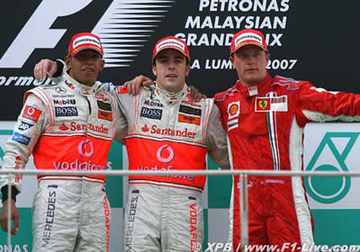 McLaren gana con un gran doblete en Malasia