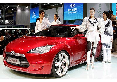 Salón del Automóvil de Seúl 2007: Hyundai Veloster Concept
