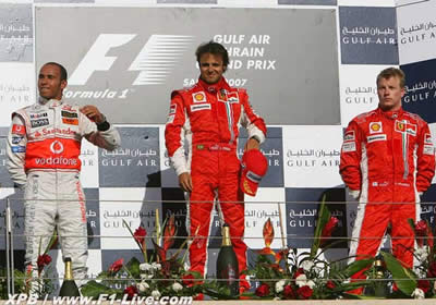 Contundente Victoria de Felipe Massa en Bahrein