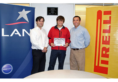 Ganador promoción Pirelli y Lan Pass