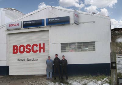 Un Bosch Diesel en Tierra del Fuego