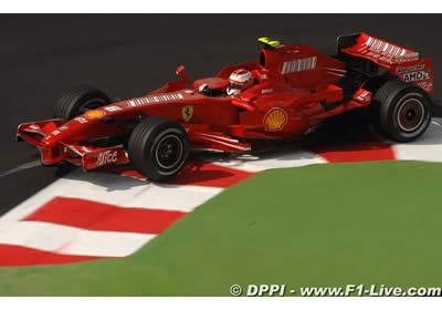 Ferrari da esperanza en Magny Course