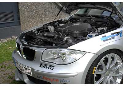 BMW Serie 1 propulsado por gas