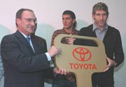Toyota entregó a Boca el pasaporte para el Mundial de Clubes